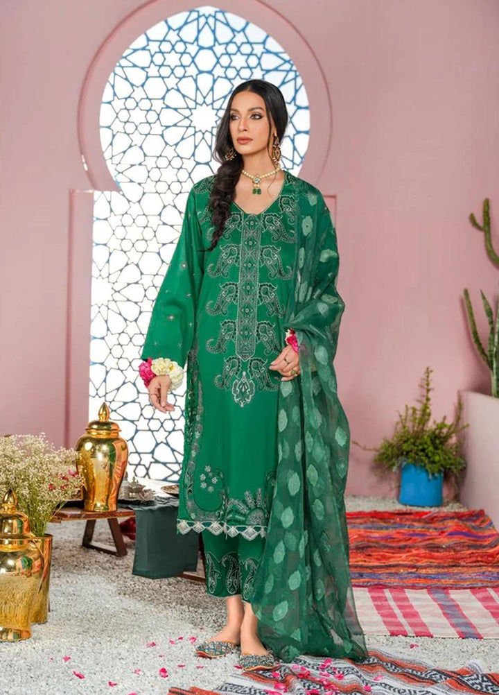 Rungraiz by Norans Embroidered Lawn Suits Unstitched 3 Piece NRS22UNS NLEC-PR 08 - Summer Spring Collection