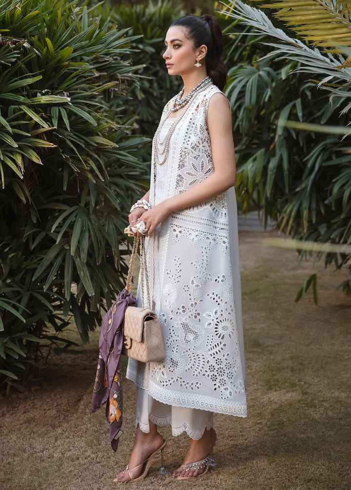 Sable Vogue Embroidered Lawn Suits Unstitched 3 Piece SV23L SL-01-23-V1 ADA - Luxury Collection