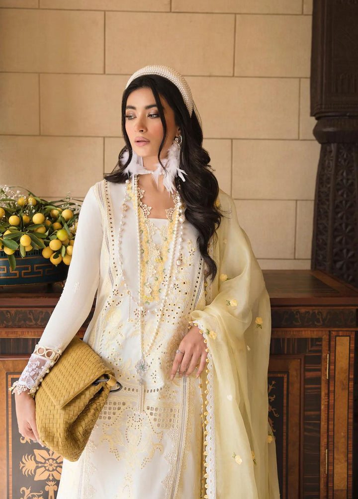 Sable Vogue Embroidered Lawn Suits Unstitched 3 Piece SV23L SL-07-23-V1 BELA - Luxury Collection