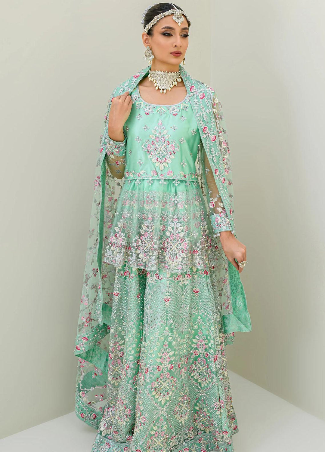Jooray Kapray Pret Embroidered  3 Piece Suit JKAE001 Noori