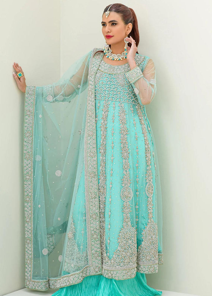 Jooray Kapray Pret Embroidered Silk 3 Piece Suit JKAE002 Roshini