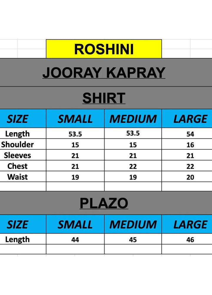 Jooray Kapray Pret Embroidered Silk 3 Piece Suit JKAE002 Roshini