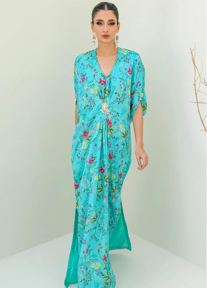 Jooray Kapray Pret Printed Silk Kaftan JKAE005 Fhiroza