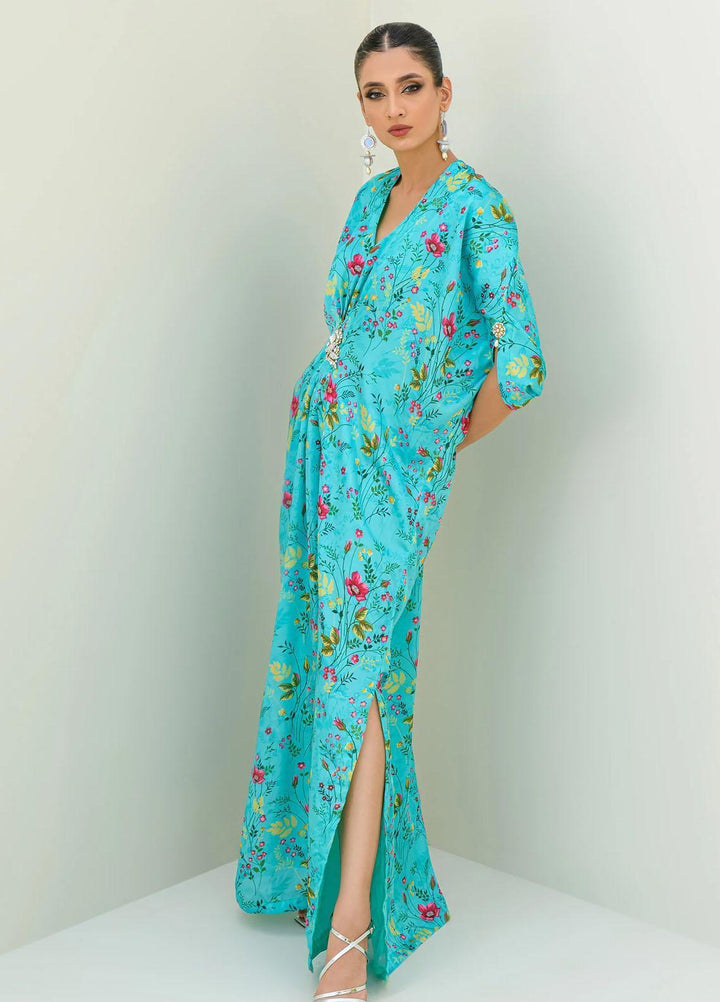 Jooray Kapray Pret Printed Silk Kaftan JKAE005 Fhiroza