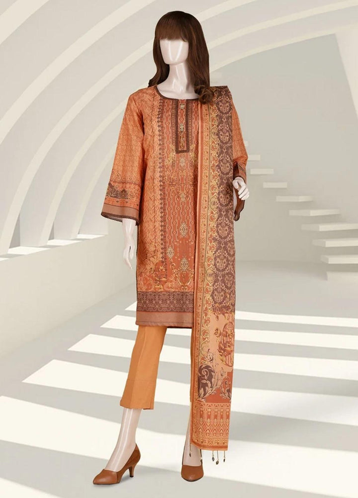 Saffron By Saya Printed Lawn Suits Unstitched 2 Piece SY21S CAUGHT IN THE MOMENT UO-2105-2B - Summer Collection