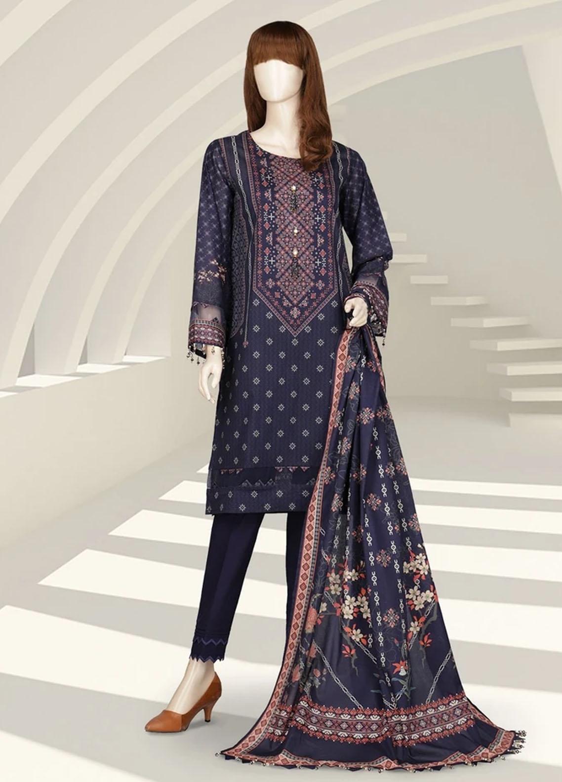 Saffron By Saya Printed Lawn Suits Unstitched 2 Piece SY21S MIRAGE UP ...