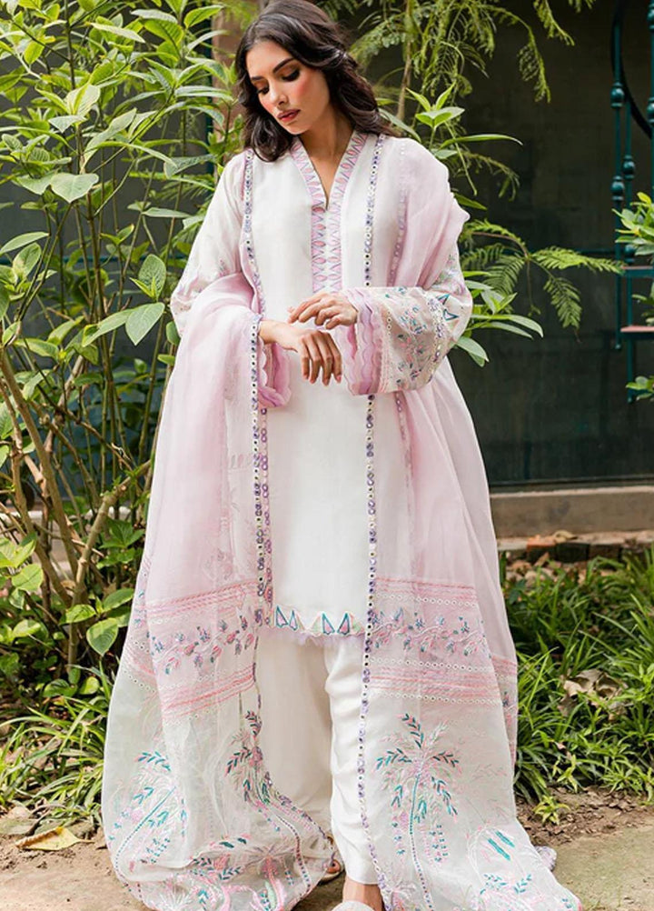 Zoya & Fatima Pret Embroidered Lawn 4 Piece Suit SFR-101