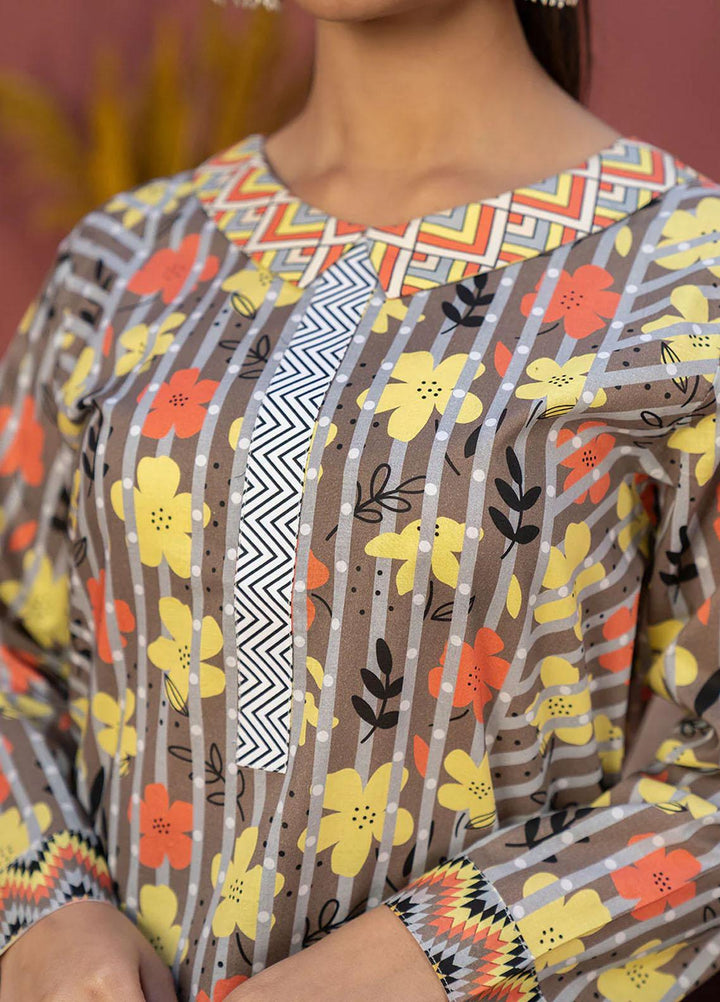 Safwa Printed Lawn  Unstitched Kurties SW23DP SKD-266 - Summer Collection