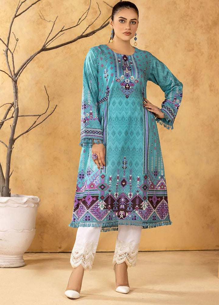 Safwa Printed Cotton  Unstitched Kurti SW23-CK4 SKD-287 - Summer Collection