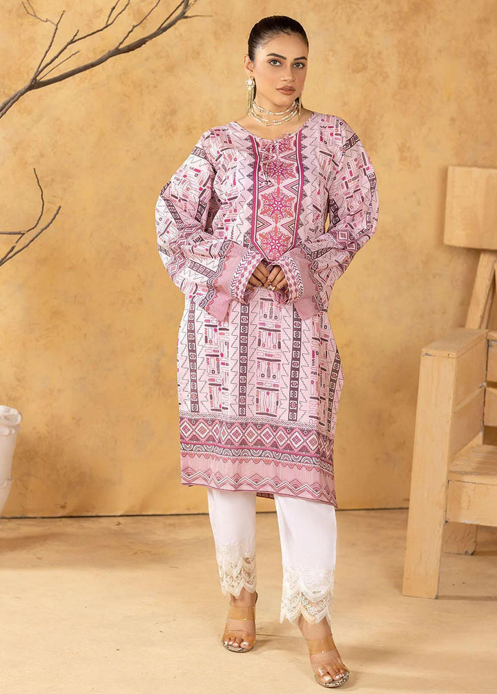 Safwa Printed Cotton  Unstitched Kurti SW23-CK4 SKD-288 - Summer Collection