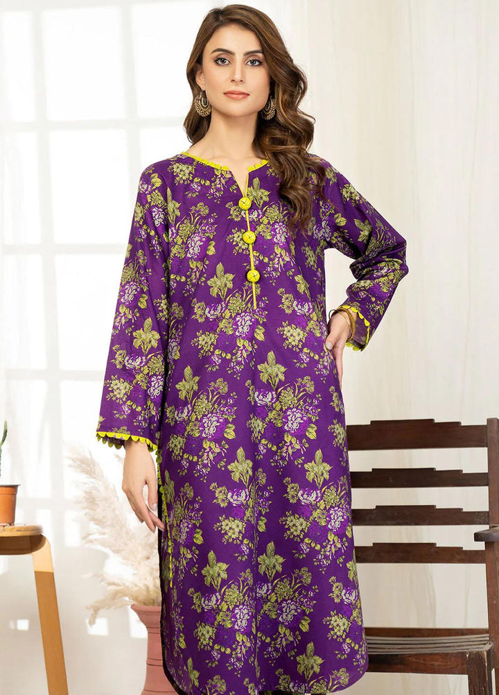 Safwa Printed Lawn Suits Unstitched 2 Piece SW23O OR-08 - Summer Collection