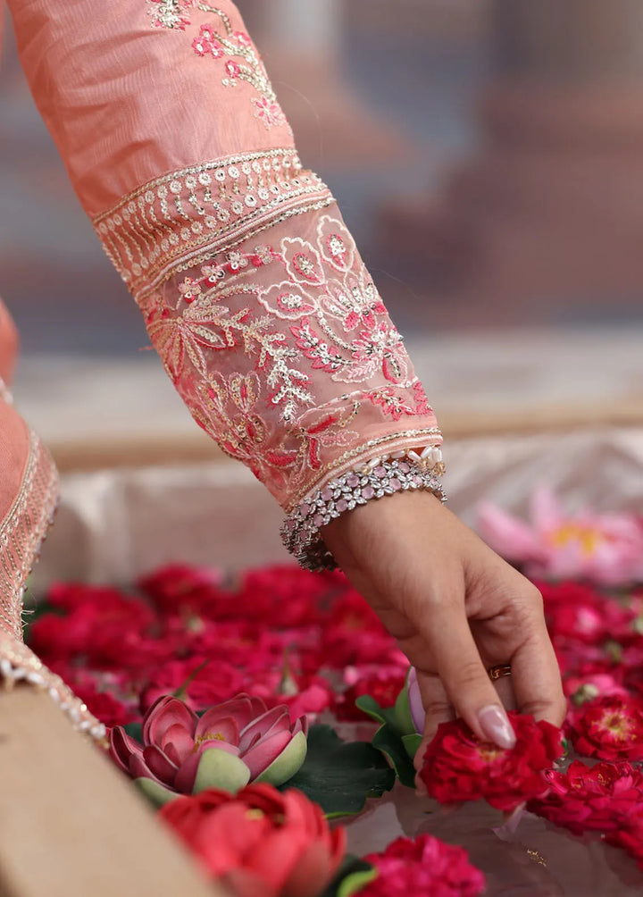 Sahane Embroidered Raw Silk Suits Unstitched 3 Piece SNE24TG TSG-06 Petal  - Festive Collection