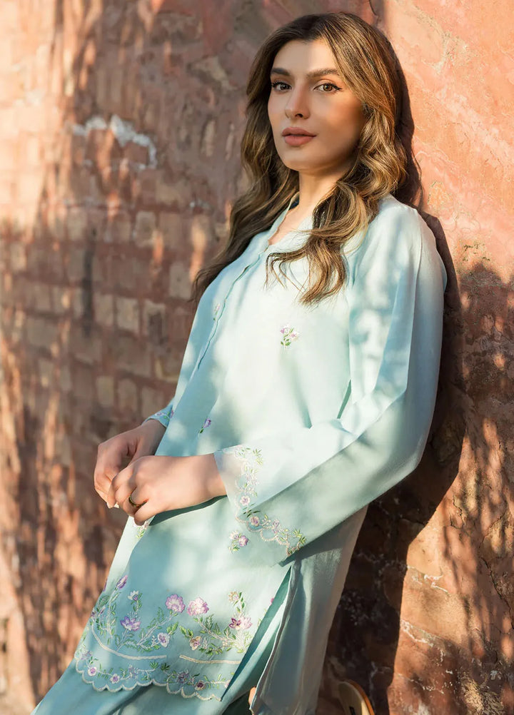 Sahar Pret Embroidered Cambric 2 Piece Suit SSFTA-RK-V1-05 Featherlight