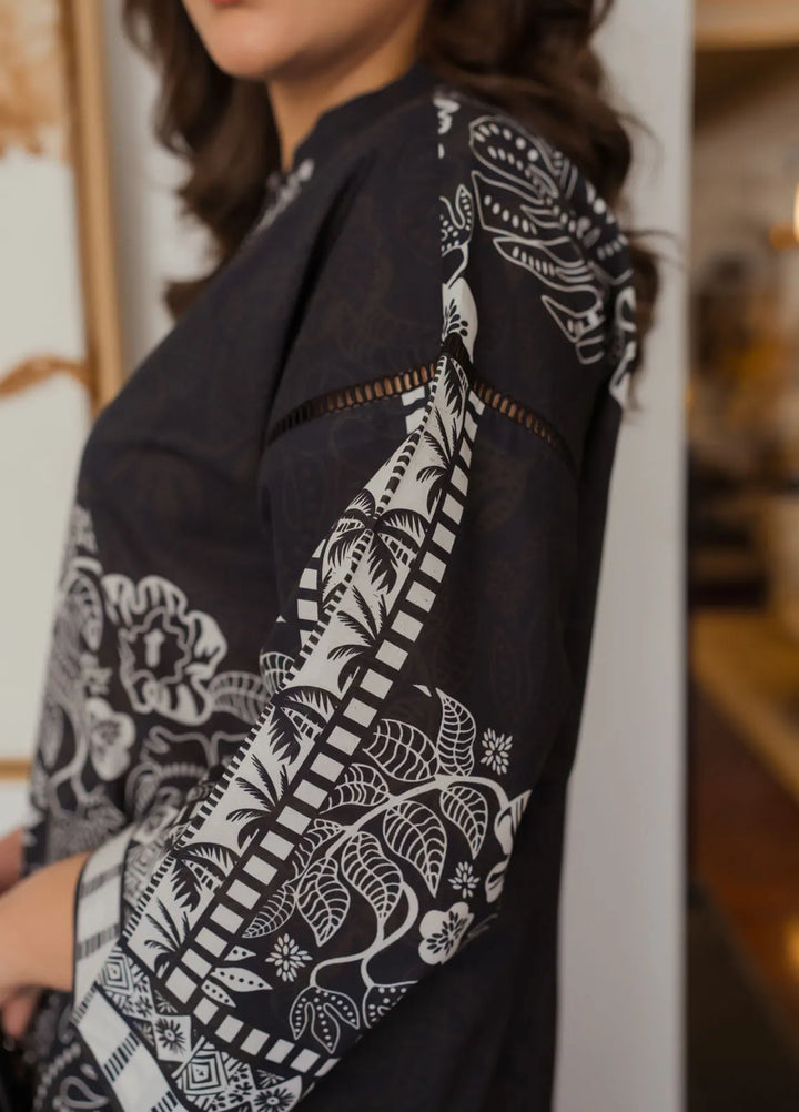 Sahar Pret Printed Cambric 2 Piece Suit Palm Paradise
