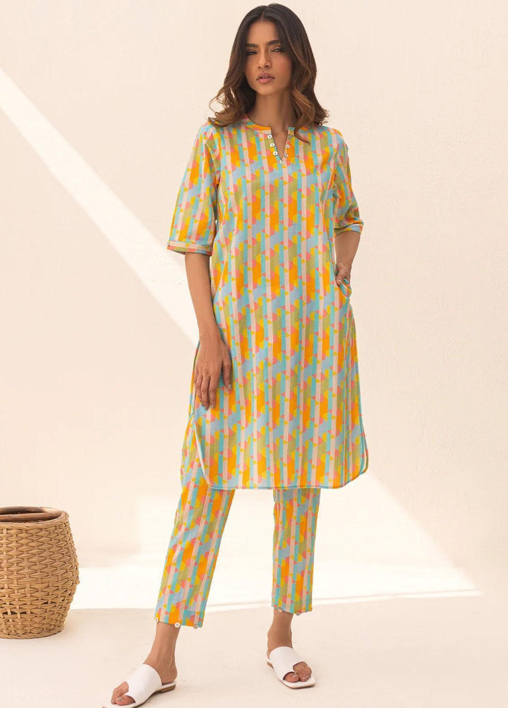 Sahar Printed Cambric Suits Unstitched 2 Piece SHR23C2 SSL-V1-23-17 - Summer Collection