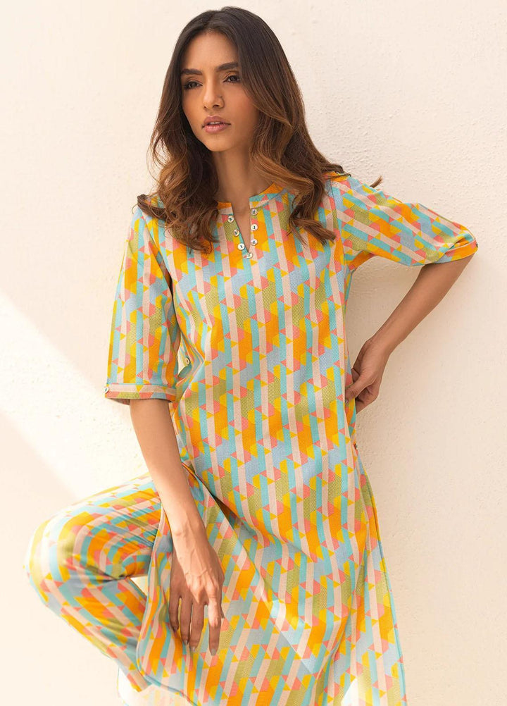 Sahar Printed Cambric Suits Unstitched 2 Piece SHR23C2 SSL-V1-23-17 - Summer Collection