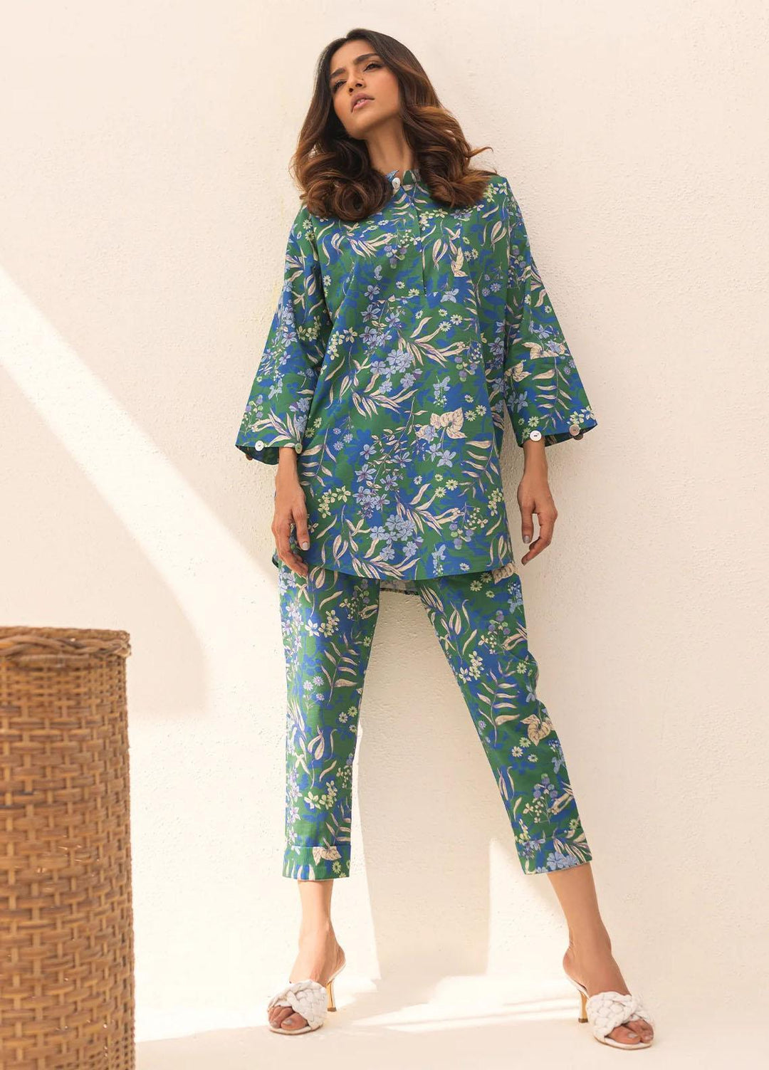 Sahar Printed Cambric Suits Unstitched 2 Piece SHR23C2 SSL-V1-23-19 - Summer Collection