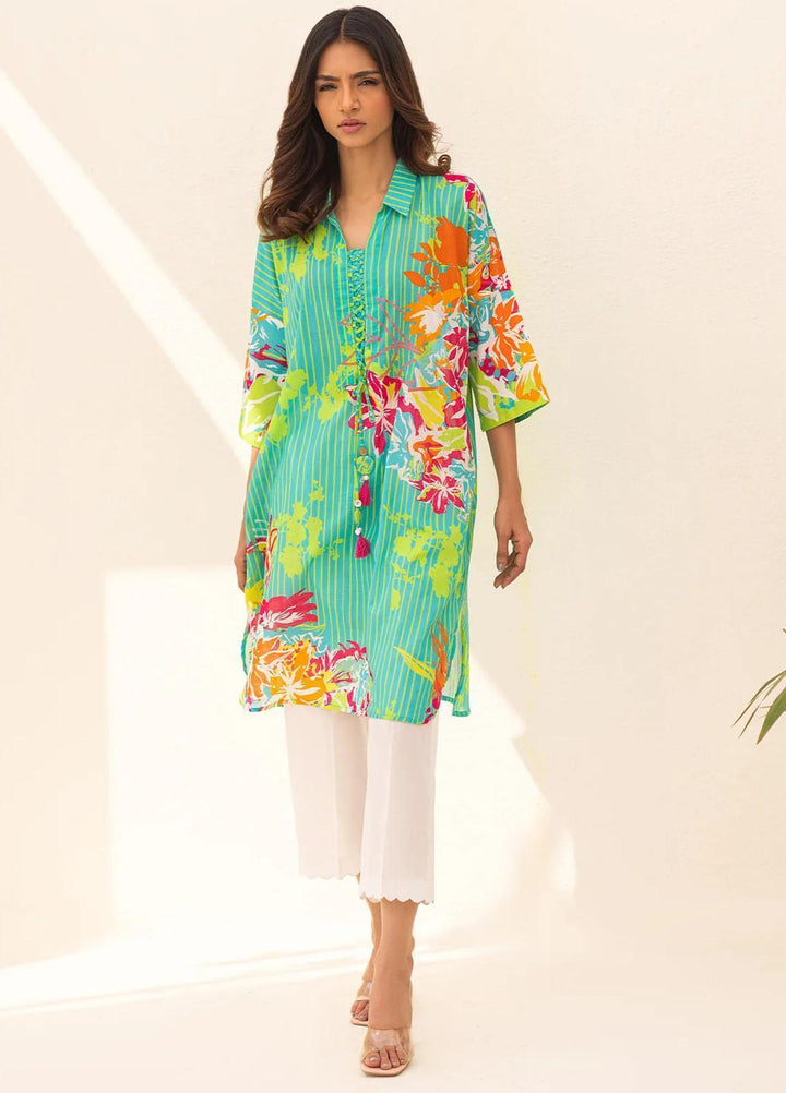 Sahar Printed Lawn  Unstitched Kurti SHR23K SSL-V1-23-11 - Summer Collection