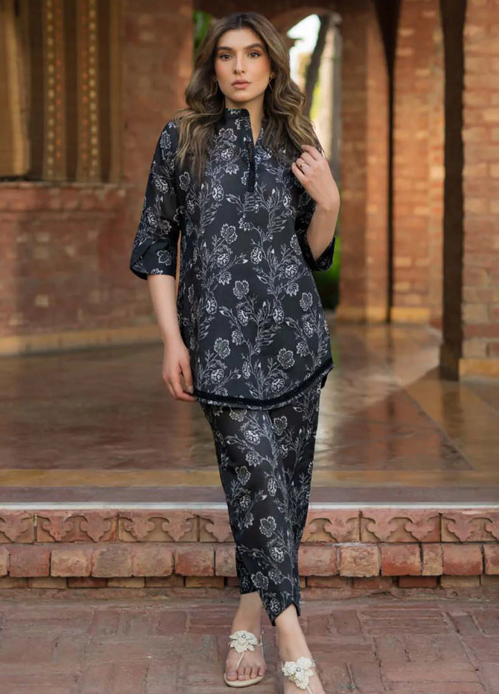 Sahar Printed Lawn Suit Unstitched 2 Piece SHR24S S24-PL-V2-12 - Summer Collection
