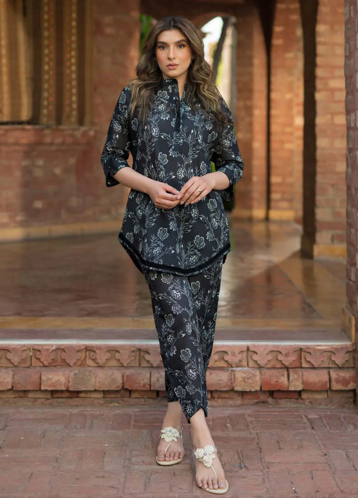 Sahar Printed Lawn Suit Unstitched 2 Piece SHR24S S24-PL-V2-12 - Summer Collection