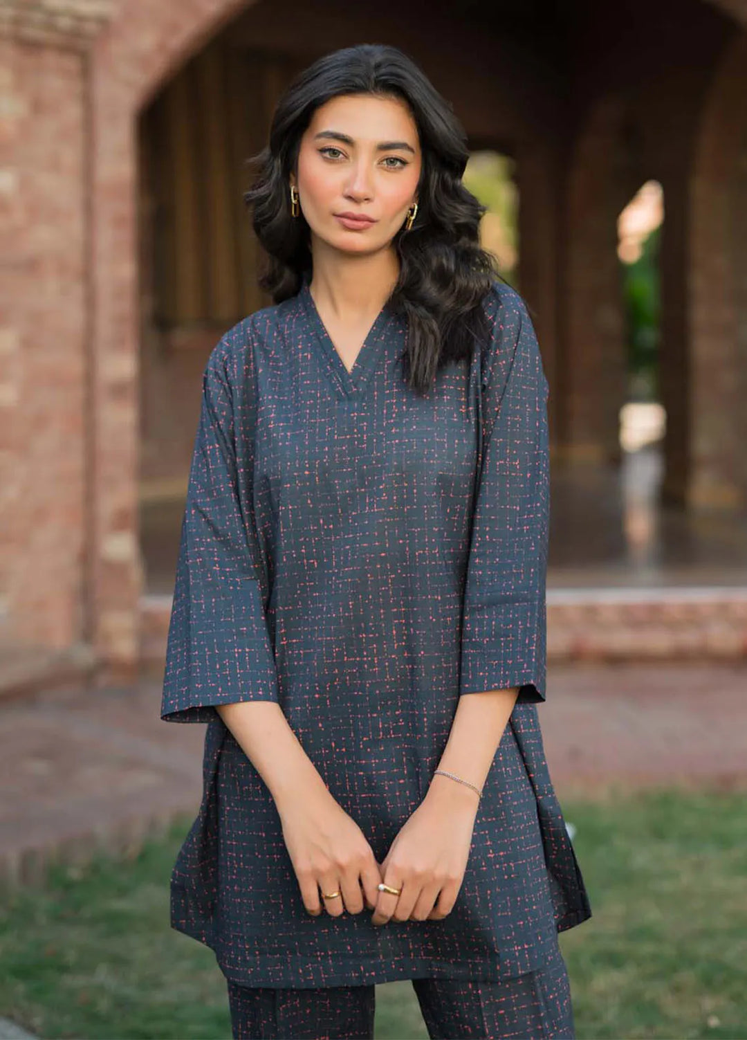 Sahar Printed Lawn Suit Unstitched 2 Piece SHR24S S24-PL-V2-13 - Summer Collection