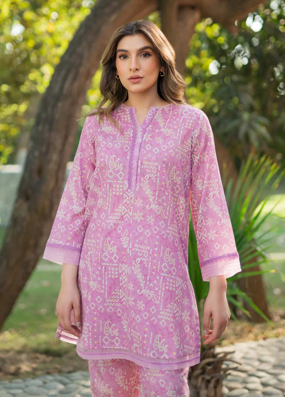 Sahar Printed Lawn Suit Unstitched 2 Piece SHR24S S24-PL-V2-16 - Summer Collection