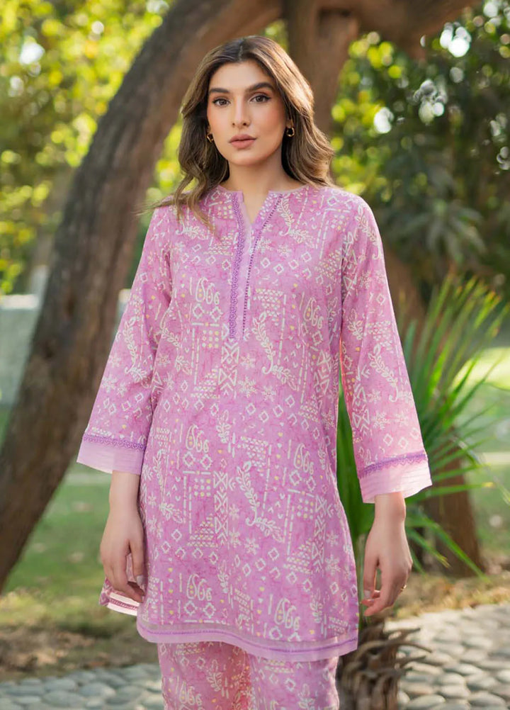 Sahar Printed Lawn Suit Unstitched 2 Piece SHR24S S24-PL-V2-16 - Summer Collection
