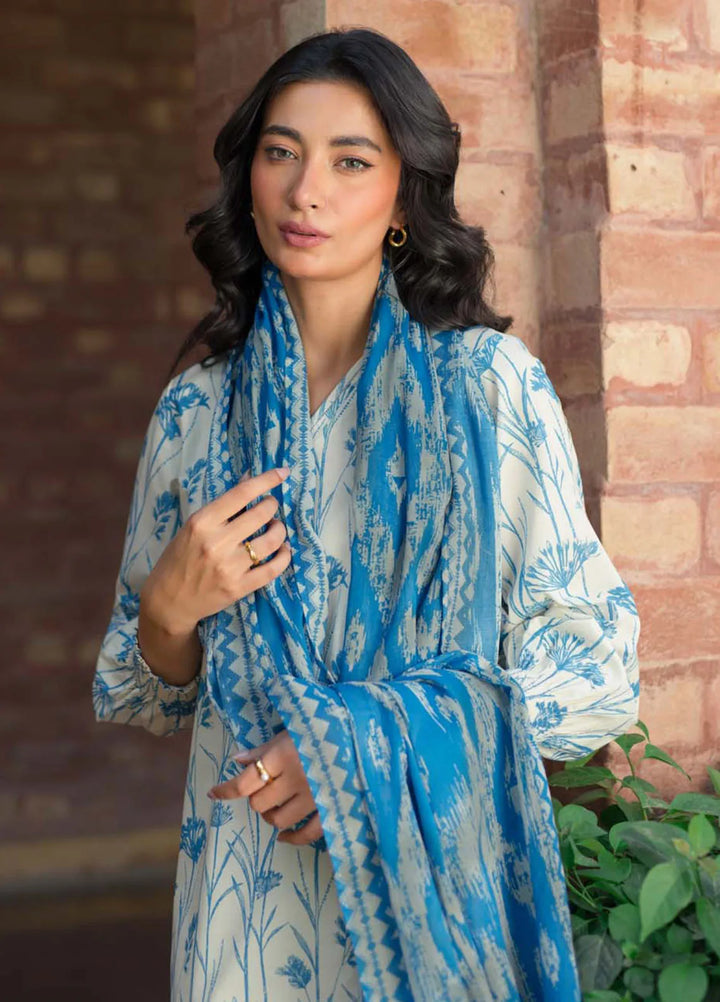 Sahar Printed Lawn Suit Unstitched 3 Piece SHR24S S24-PL-V2-17 - Summer Collection