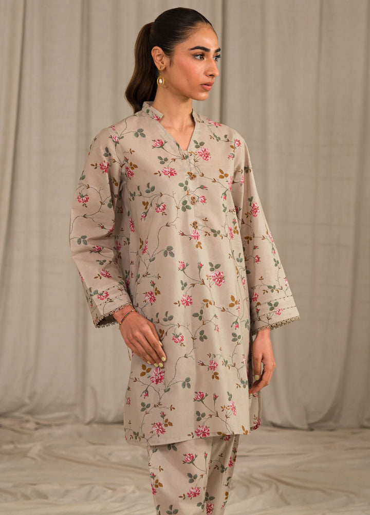 Sahar Printed Lawn Suits Unstitched 2 Piece SHR24PE S24-PL-V1-12 - Summer Collection