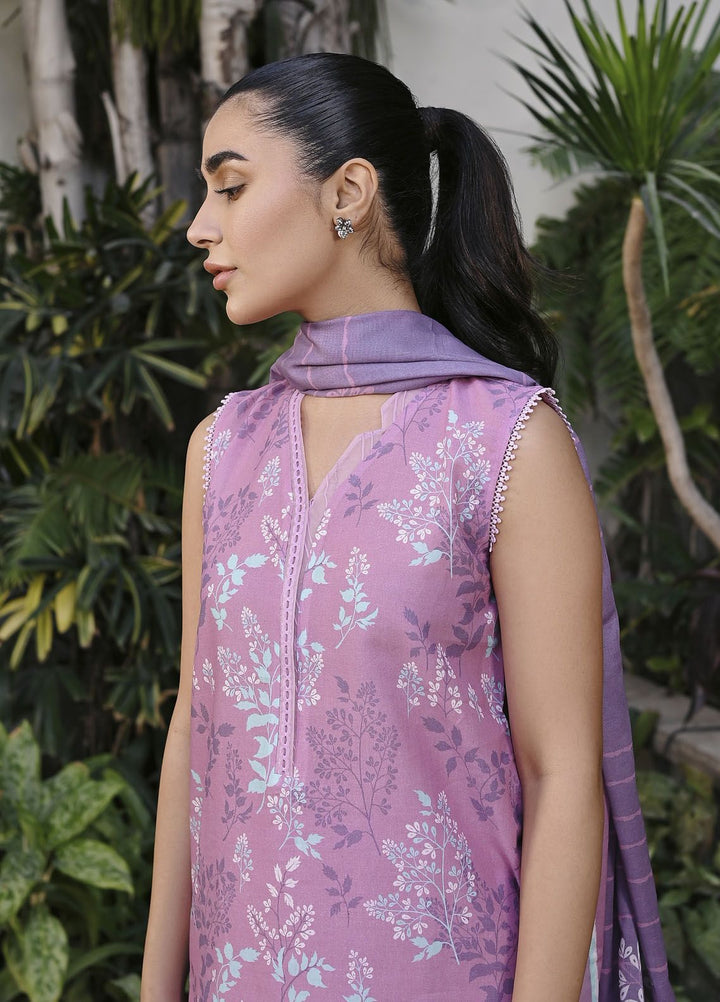 Sahar Printed Lawn Suits Unstitched 3 Piece SHR24PE S24-PL-V1-21 - Summer Collection