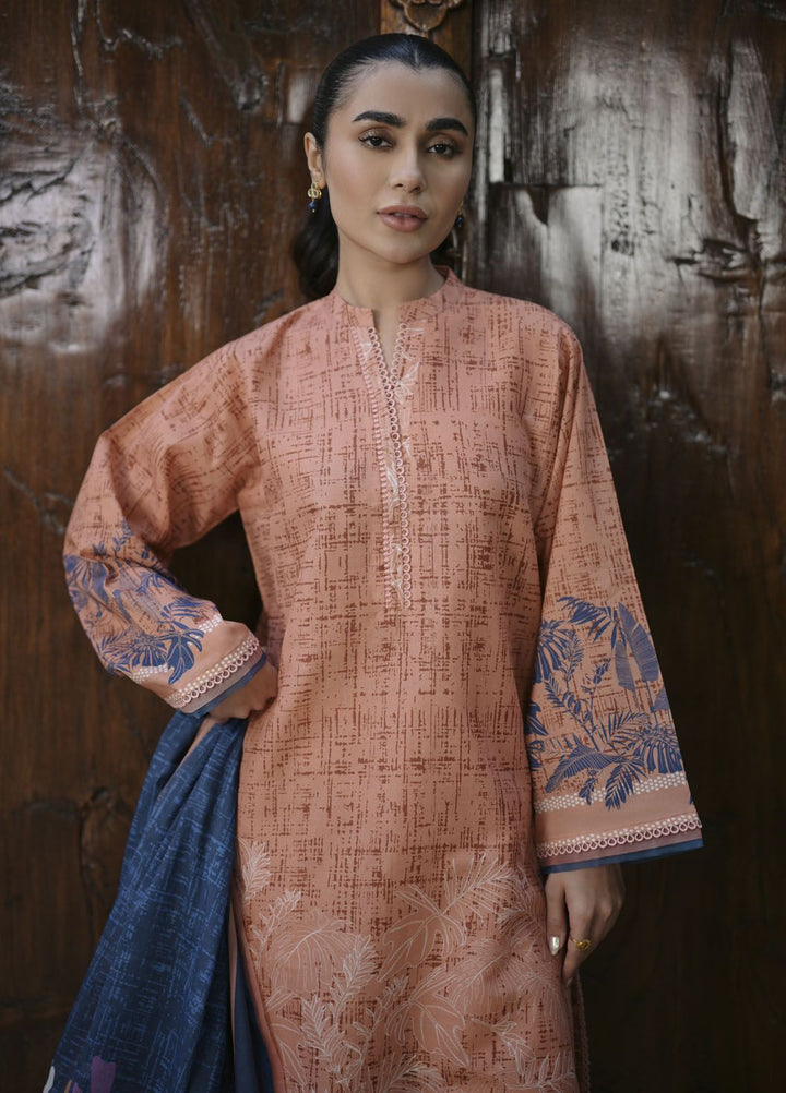 Sahar Printed Lawn Suits Unstitched 3 Piece SHR24PE S24-PL-V1-23 - Summer Collection