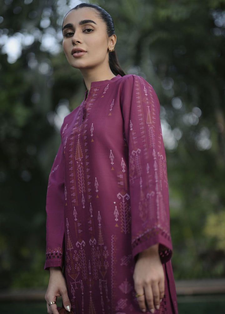 Sahar Printed Lawn Suits Unstitched 3 Piece SHR24PE S24-PL-V1-24 - Summer Collection