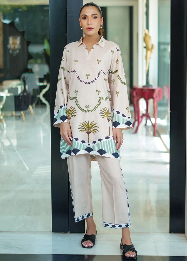 Sahar Printed Marina Suits Unstitched 2 Piece SHR24FP MT-V1-24-04 - Fall Collection