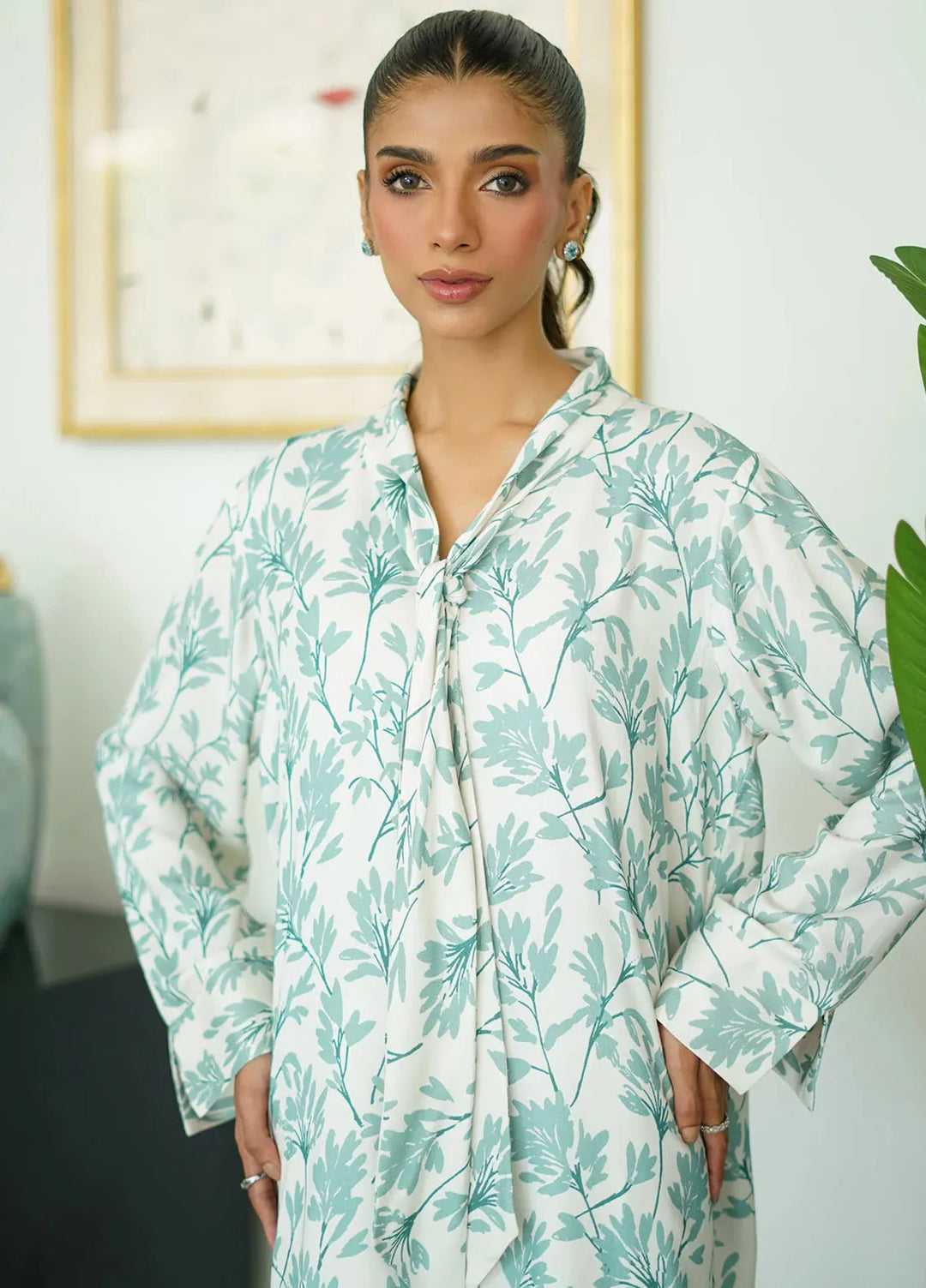 Sahar Printed Marina Suits Unstitched 2 Piece SHR24FP MT-V1-24-07 - Fall Collection