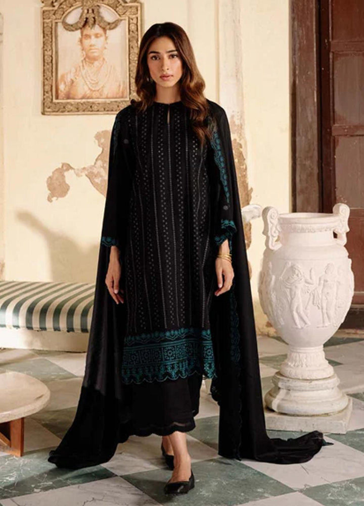 Sahar Embroidered Khaddar Suits Unstitched 3 Piece SKWD-V2-23-02 - Winter Collection