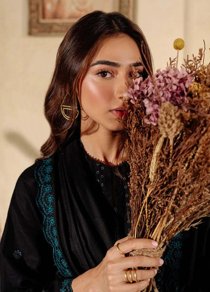 Sahar Embroidered Khaddar Suits Unstitched 3 Piece SKWD-V2-23-02 - Winter Collection