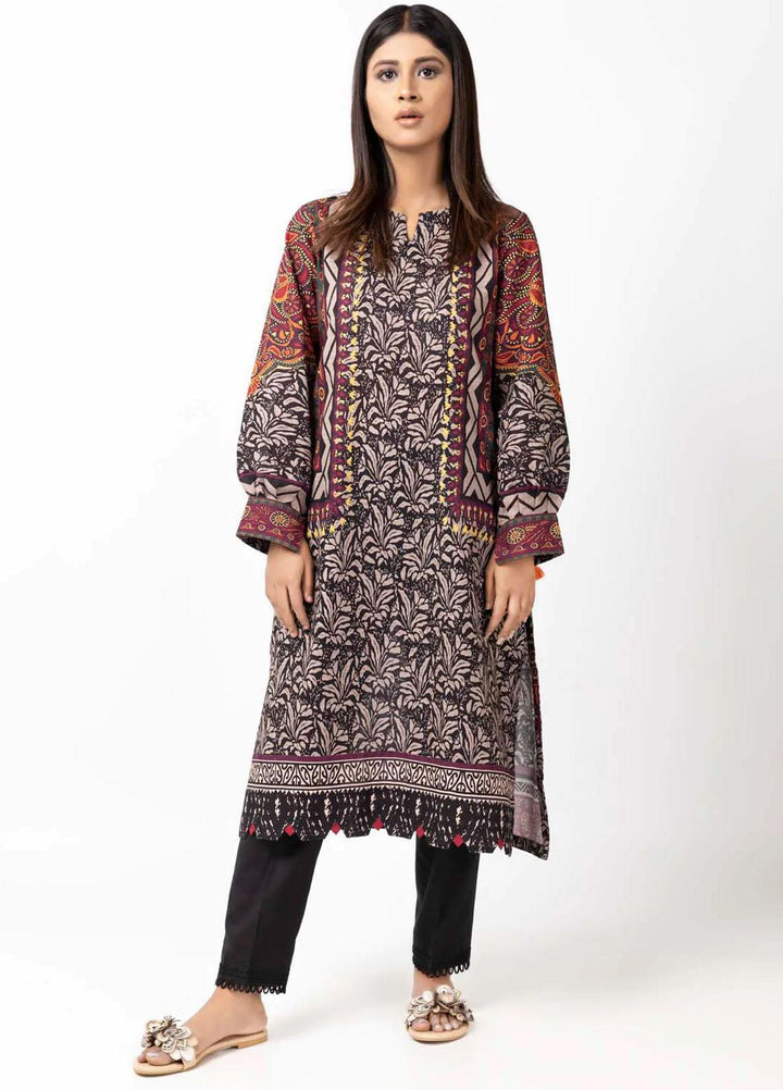 Sahar Printed Khaddar  Unstitched Kurties SHR22KC SWK-V1-22-014 - Winter Collection
