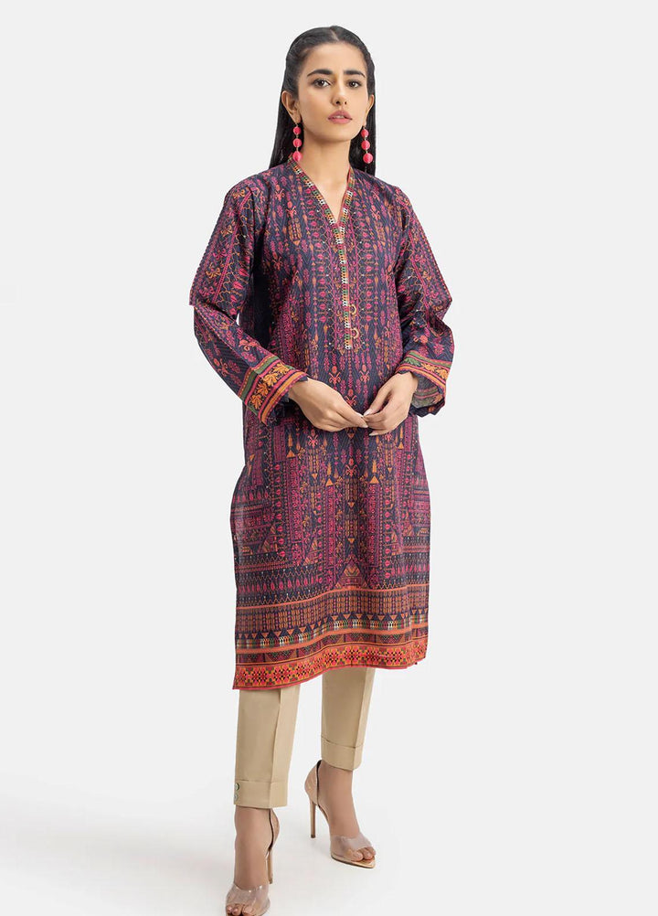 Sahar Printed Khaddar Suits Unstitched Kurties SHR22KC SWK-V1-22-016 - Winter Collection