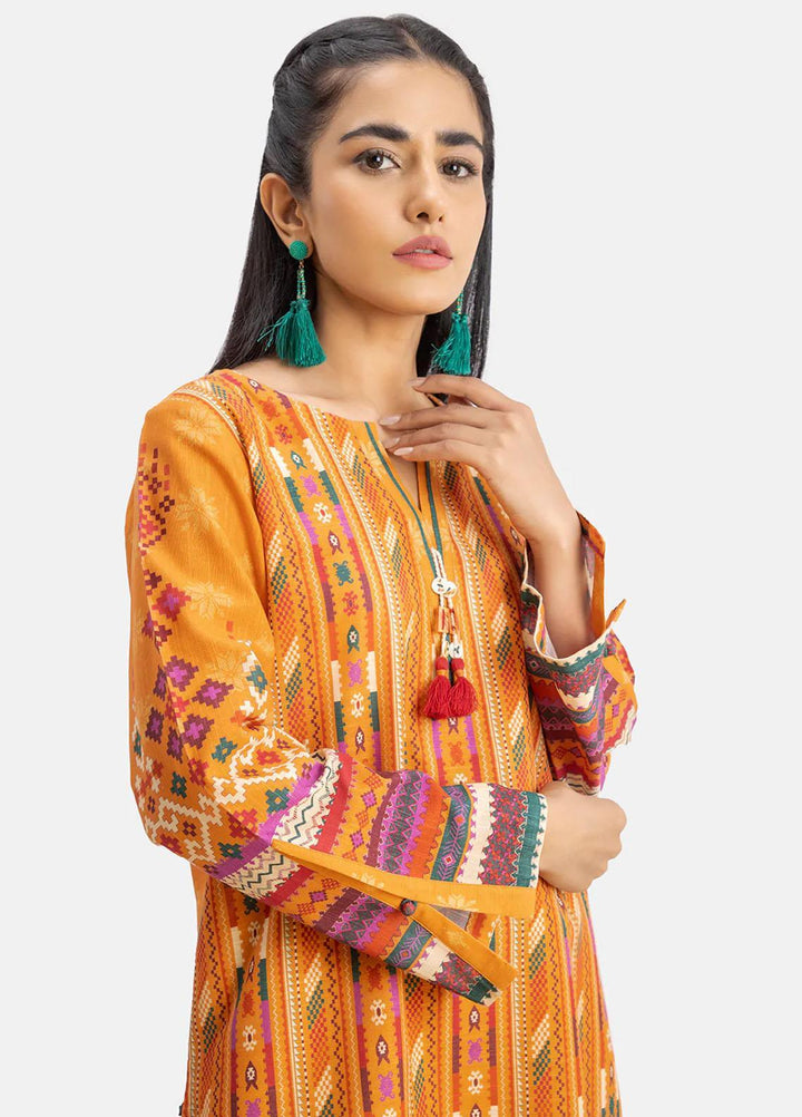 Sahar Printed Khaddar Suits Unstitched Kurties SHR22KC SWK-V1-22-017 - Winter Collection