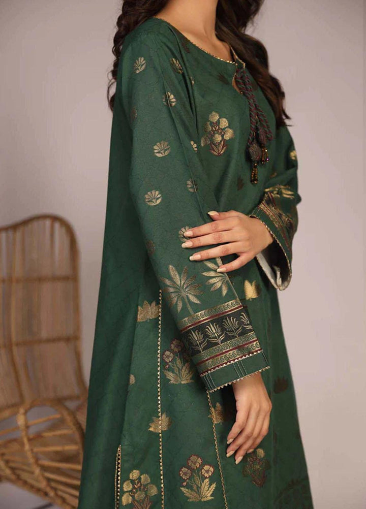 Sahar Printed Jacquard Suits Unstitched 3 Piece SHR23PJ SJ-YA-03 - Premium Collection