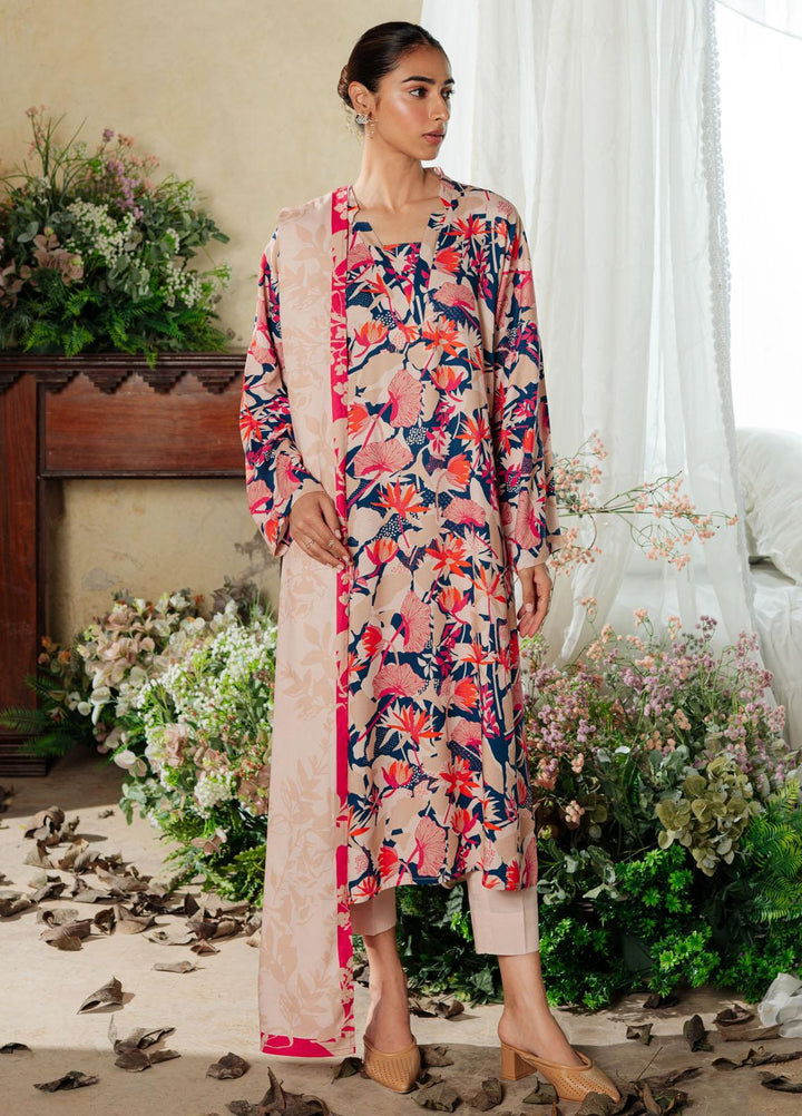 Sahar Printed Viscose Suits Unstitched 3 Piece SHR23WV SVC-V2-23-02 - Winter Collection