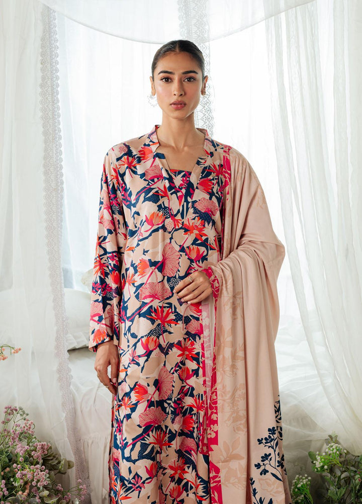 Sahar Printed Viscose Suits Unstitched 3 Piece SHR23WV SVC-V2-23-02 - Winter Collection