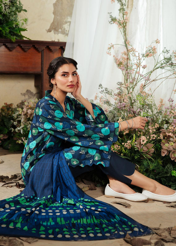 Sahar Printed Viscose Suits Unstitched 3 Piece SHR23WV SVC-V2-23-03 - Winter Collection