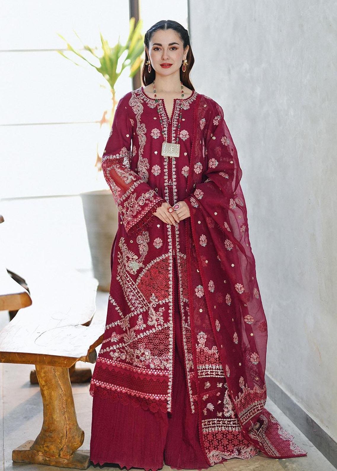 Sahil by Qalamkar Embroidered Lawn Suits Unstitched 3 Piece QLM23S SP ...
