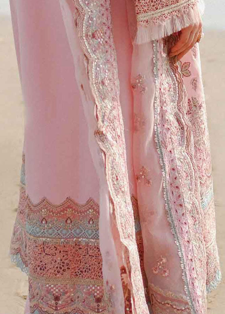Sahil by Qalamkar Embroidered Lawn Suits Unstitched 3 Piece QLM23S SP-07 Rameen - Luxury Collection