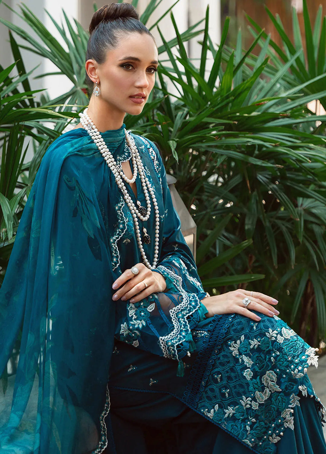 Saira Rizwan Embroidered Lawn Suits Unstitched Lawn SR24L2 D-04 Sibel - Summer Collection