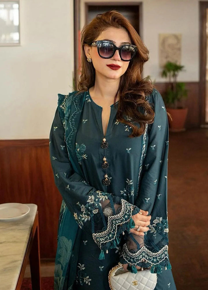 Saira Rizwan Embroidered Lawn Suits Unstitched Lawn SR24L2 D-04 Sibel - Summer Collection
