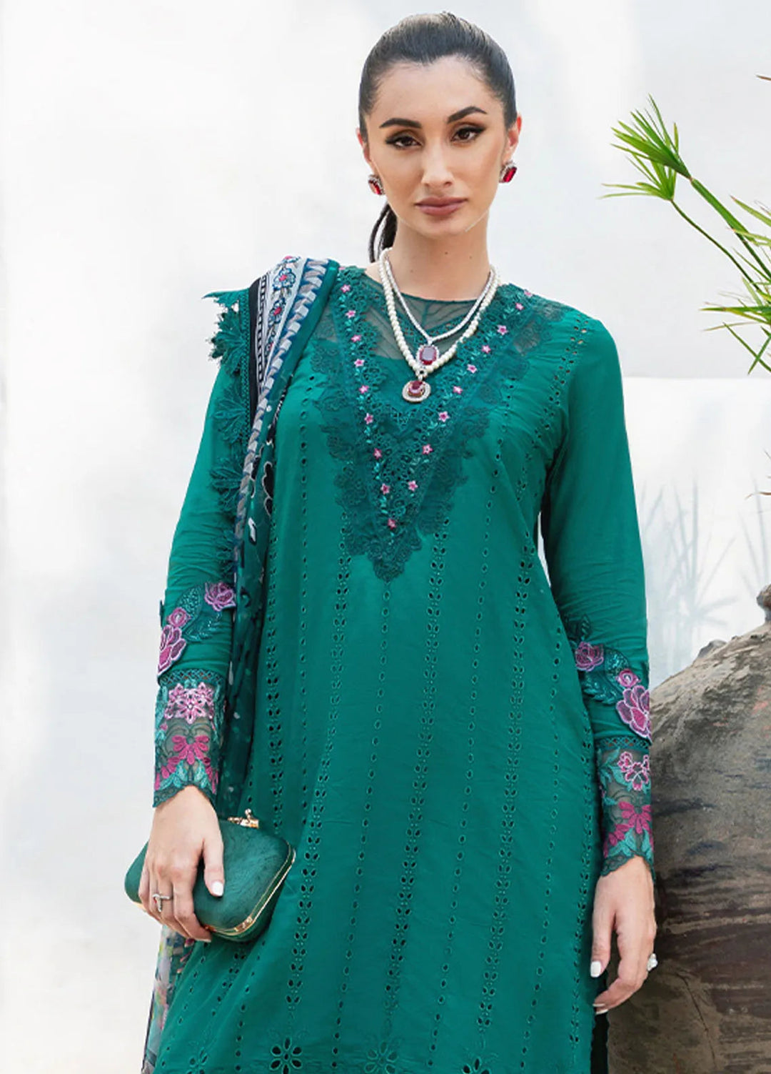 Saira Rizwan Embroidered Lawn Suits Unstitched Lawn SR24L2 D-10 Jane - Summer Collection