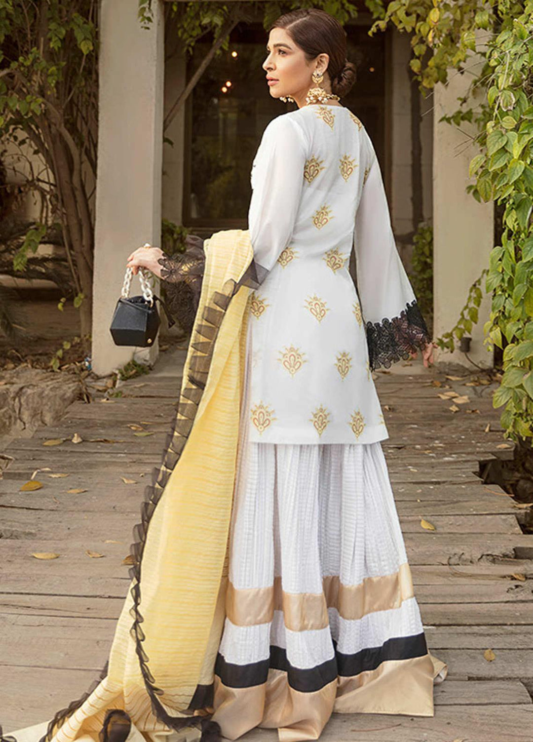 Saira Rizwan Embroidered Lawn Suits Unstitched 3 Piece SR21L 07 Gumaan - Summer Collection