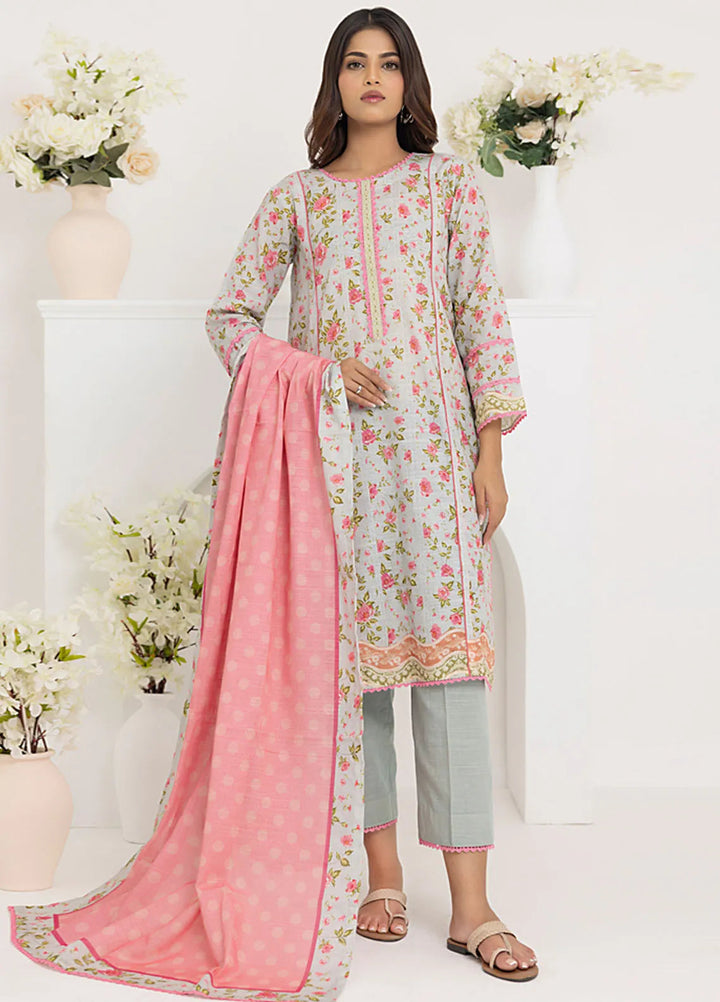 Salina By Regalia Printed Khaddar Suit Unstitched 3 Piece RGT24SK SPK-07 - Winter Collection